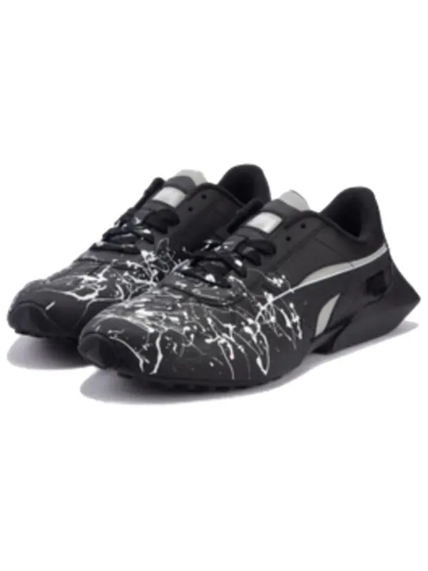 Кроссовки vaderon sneakers 'black white' Puma — изображение 3 из 4, черный/белый