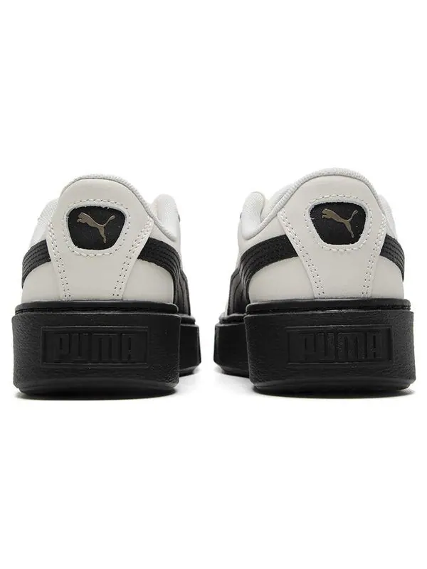 Кроссовки basket 'cream white black' Puma — изображение 4 из 4, белый/черный