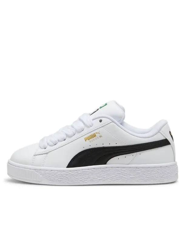 Кроссовки suede xl 'white black' Puma — изображение 1 из 4, белый/черный