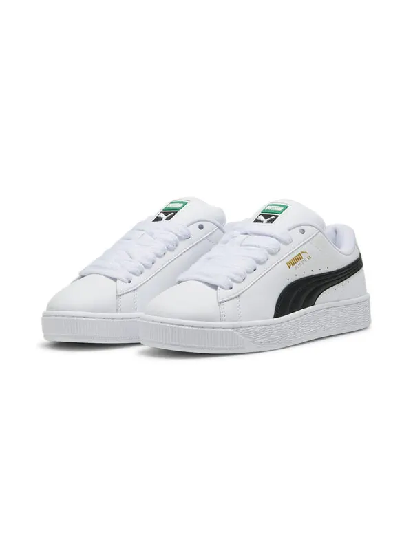 Кроссовки suede xl 'white black' Puma — изображение 3 из 4, белый/черный