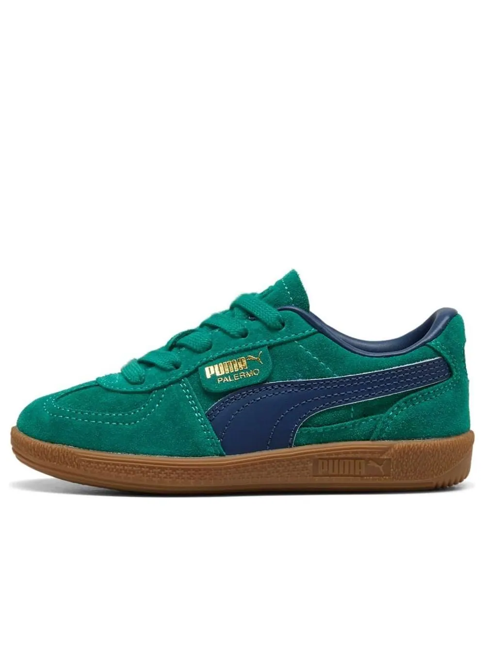 Кроссовки (PS) PUMA Palermo 'Wild Green Persian Blue' — изображение 1 из 6, зеленый