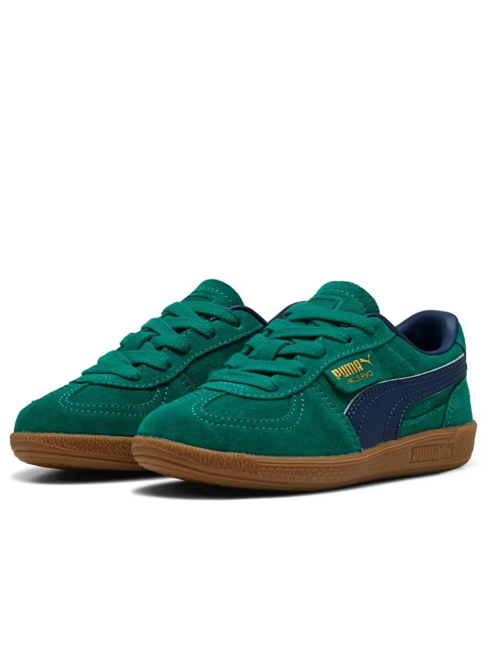 Кроссовки (PS) PUMA Palermo 'Wild Green Persian Blue' — изображение 6 из 6, зеленый
