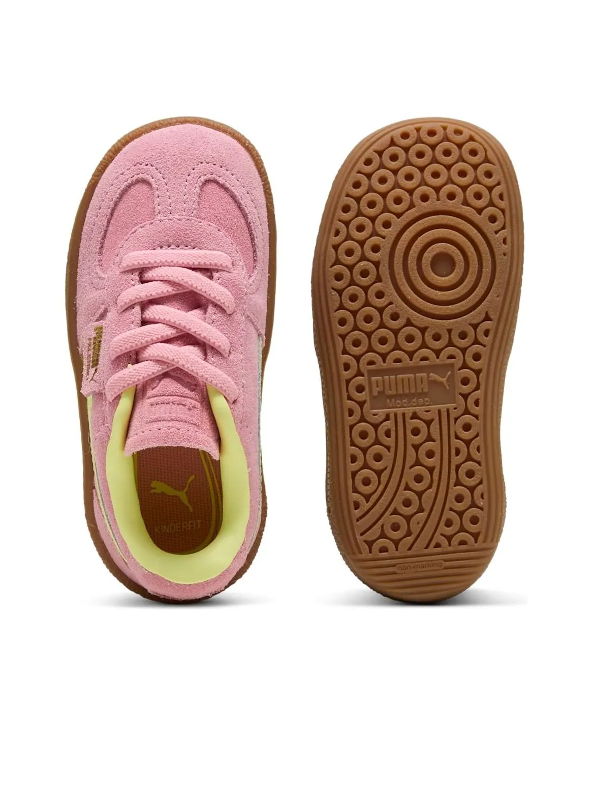 (TD) Puma Palermo 'Pinkscape Fresh Yellow' — изображение 5 из 6, желтый