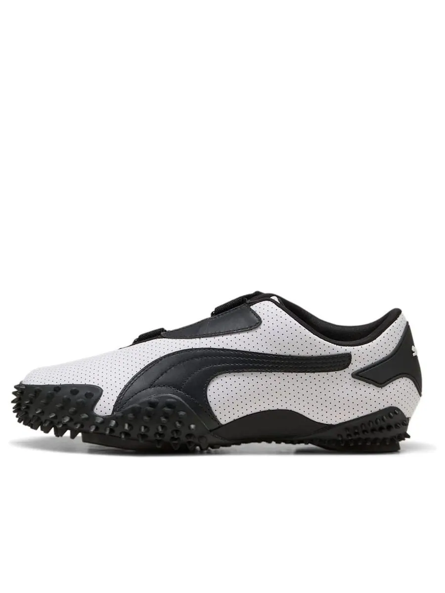 Кроссовки PUMA Mostro Perforated Leather 'White Black' — изображение 1 из 6, белый