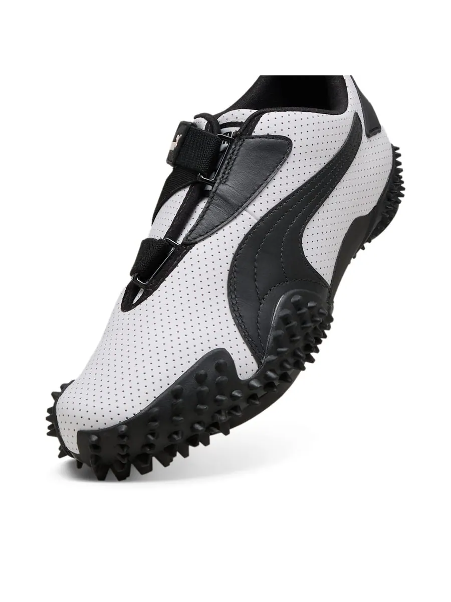 Кроссовки PUMA Mostro Perforated Leather 'White Black' — изображение 5 из 6, белый