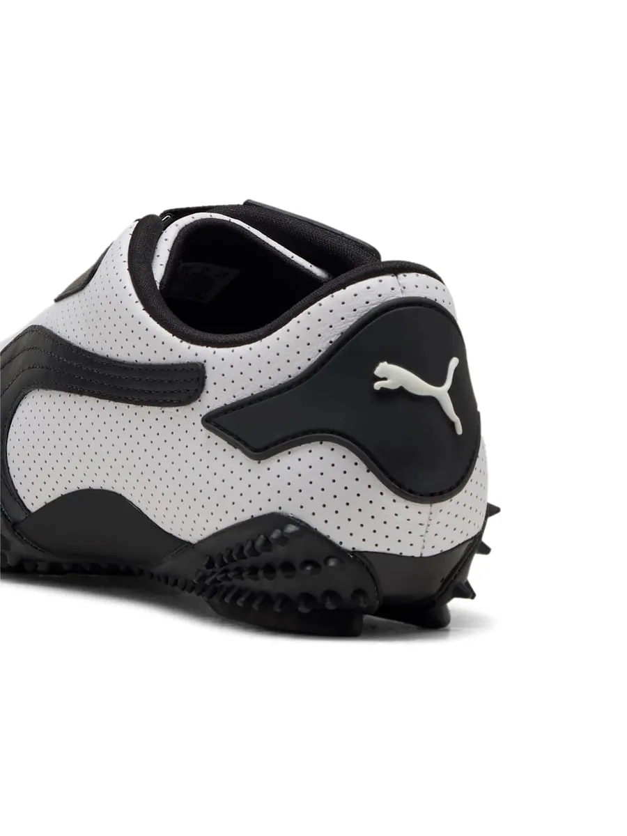 Кроссовки PUMA Mostro Perforated Leather 'White Black' — изображение 6 из 6, белый