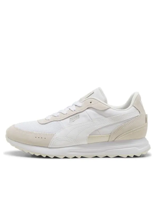 Кроссовки road rider suede 'white vapor grey' Puma — изображение 1 из 4, белый/серый