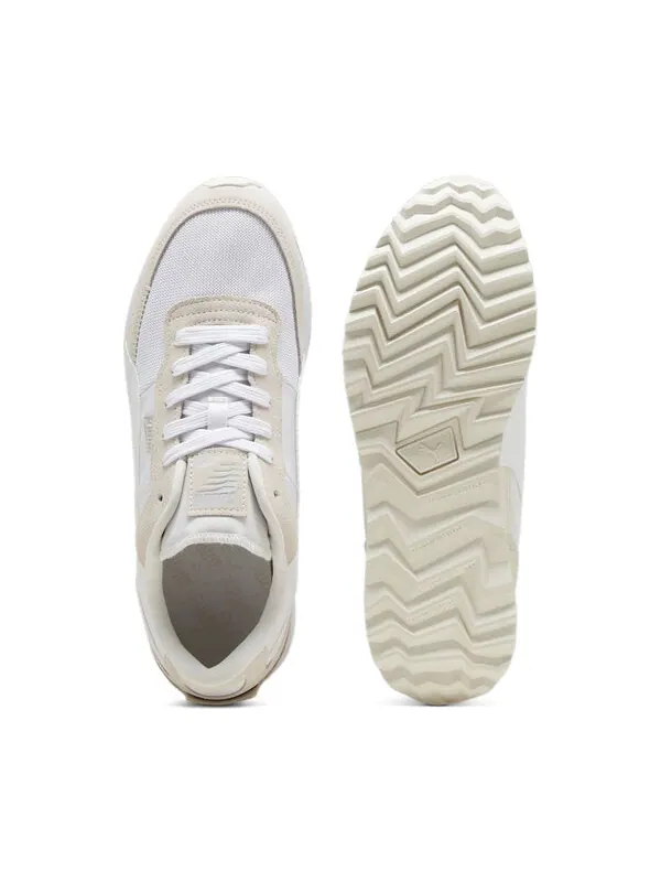 Кроссовки road rider suede 'white vapor grey' Puma — изображение 4 из 4, белый/серый