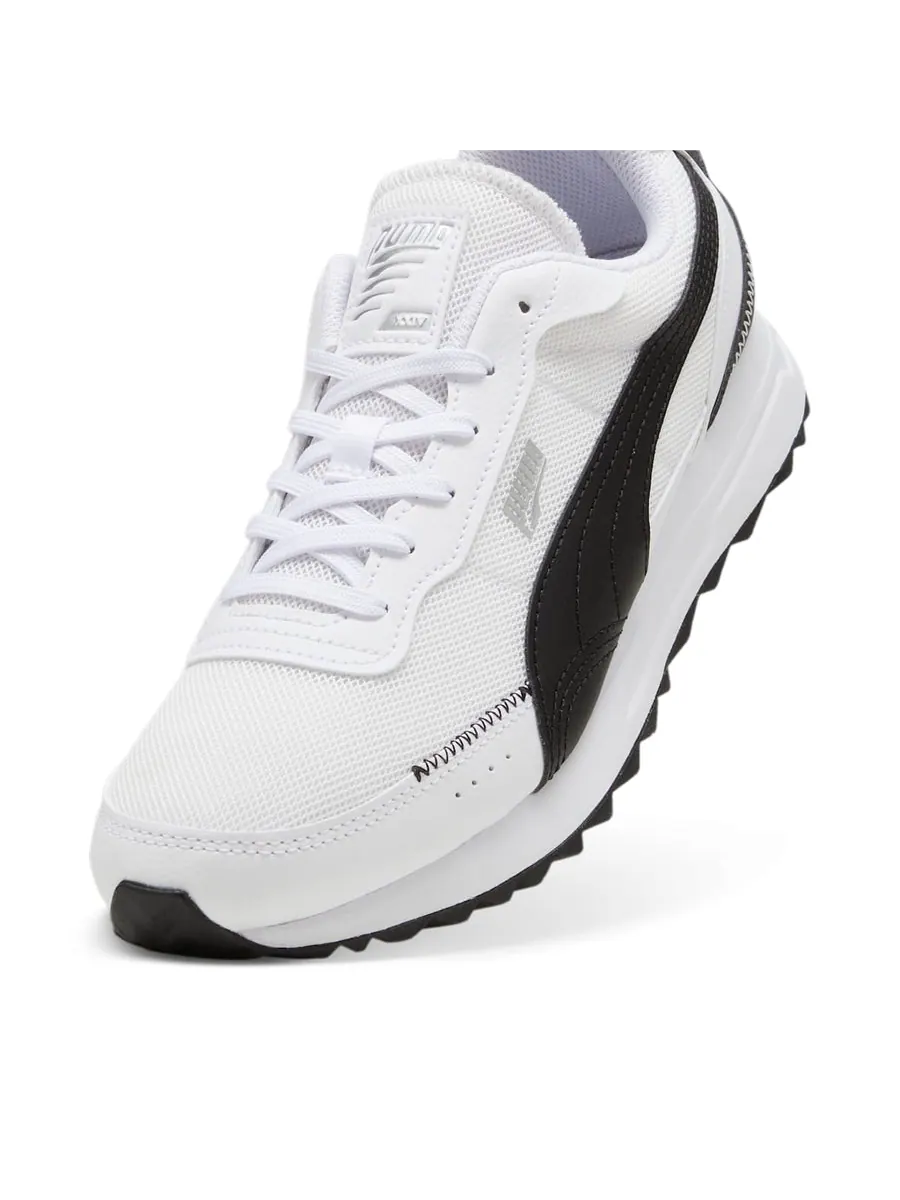 Кроссовки PUMA Road Rider Leather 'White Black' — изображение 4 из 6, белый