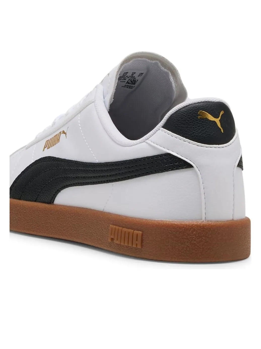 Puma Club II SL 'White Black Gum' — изображение 4 из 6, белый/черный