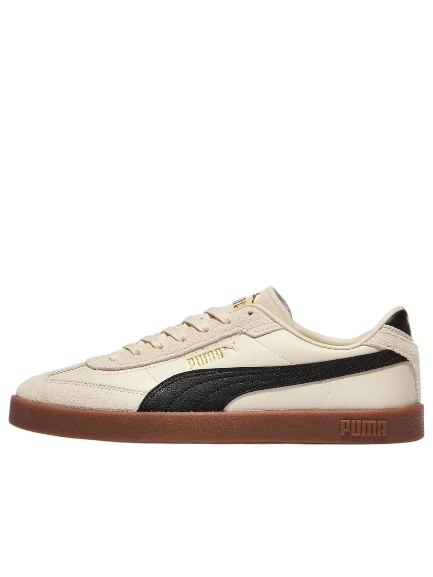 Кроссовки PUMA Club II Era 'Beige Black Gum' — изображение 1 из 4, бежевый