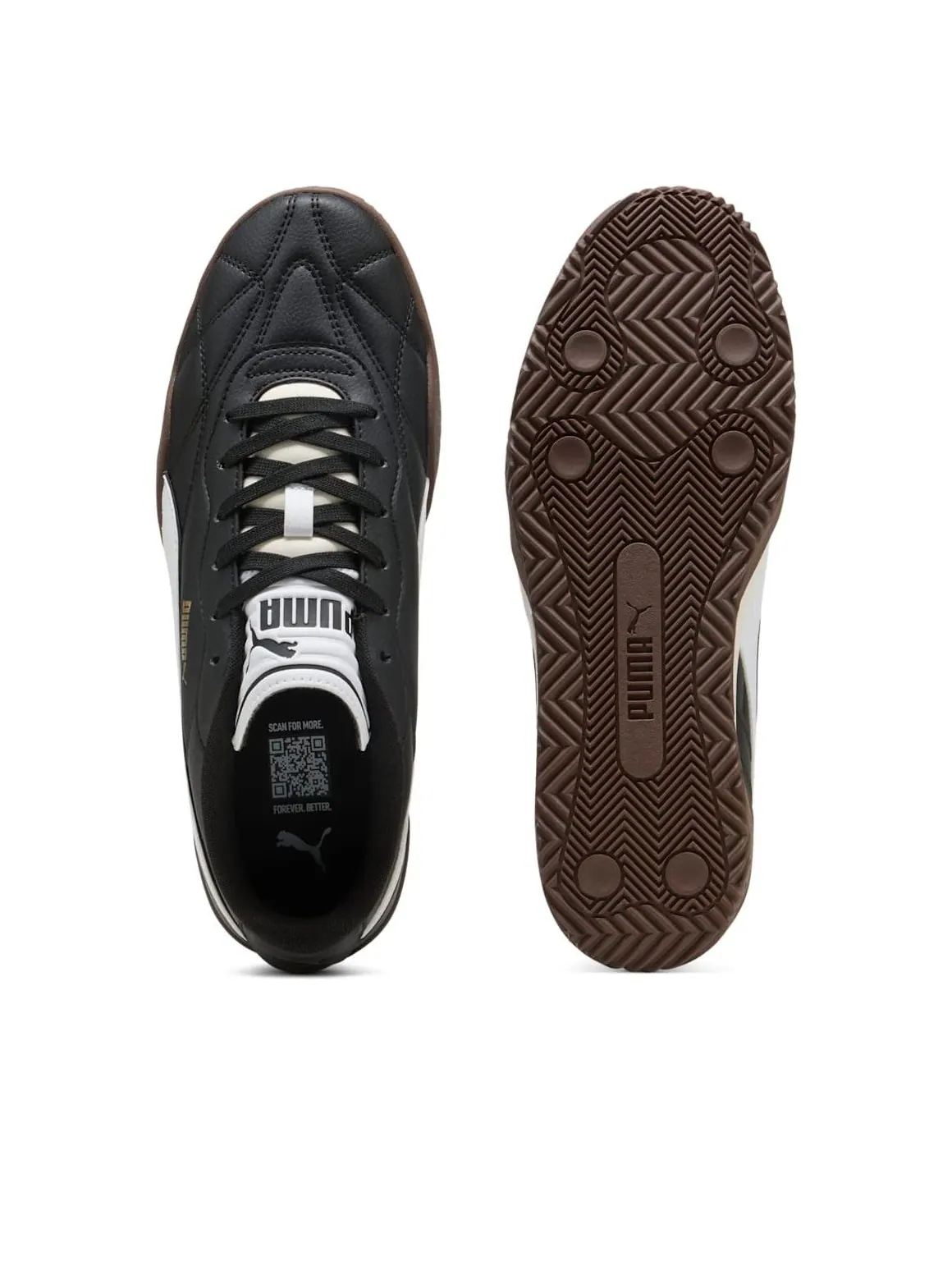 Puma Tifosi 'Puma Black Puma White Espresso Brown' — изображение 3 из 6, черный/белый/коричневый