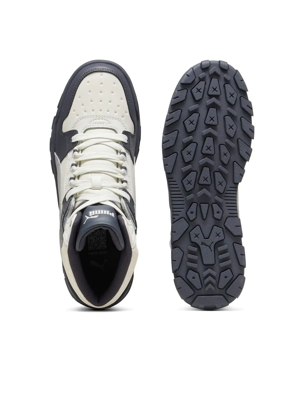 Puma Rebound Abrupt 'Galactic Gray Smokey Gray Vapor Gray' — изображение 3 из 6, серый/серый/серый