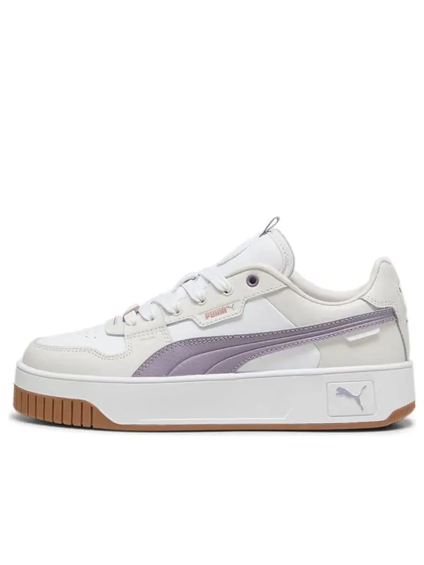 Кроссовки carina street lux 'white pale plum grey' Puma — изображение 1 из 4, белый/бледный/серый