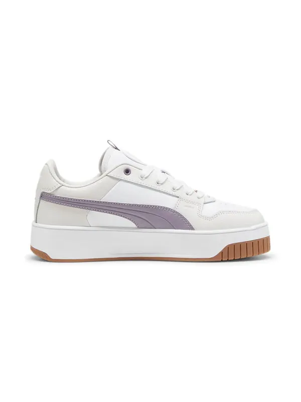 Кроссовки carina street lux 'white pale plum grey' Puma — изображение 2 из 4, белый/бледный/серый
