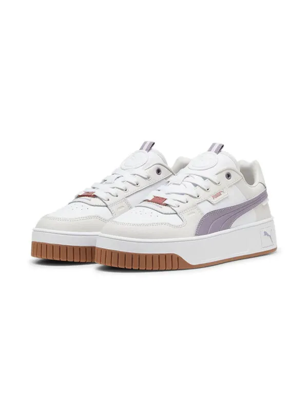 Кроссовки carina street lux 'white pale plum grey' Puma — изображение 3 из 4, белый/бледный/серый