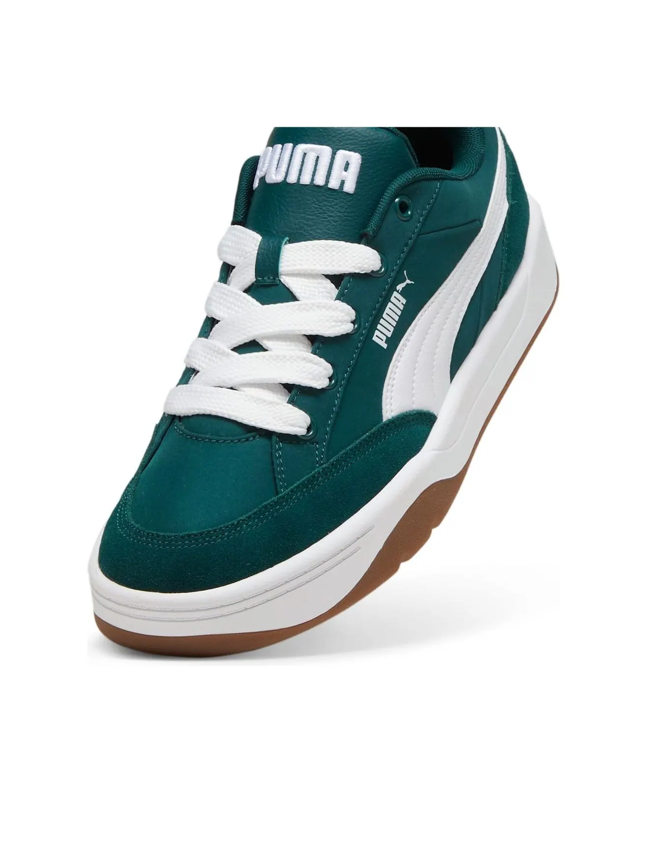 Кроссовки PUMA Park Lifestyle Street 'Green White Gum' — изображение 5 из 6, зеленый