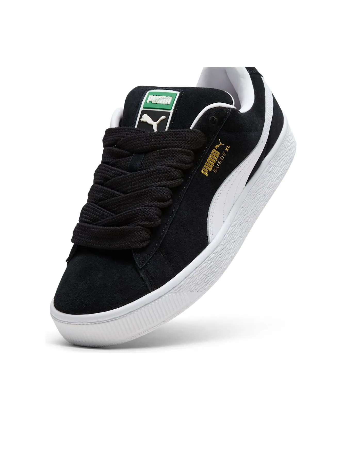 Кроссовки (WMNS) PUMA Suede XL 'PUMA Black PUMA White' — изображение 5 из 6, черный