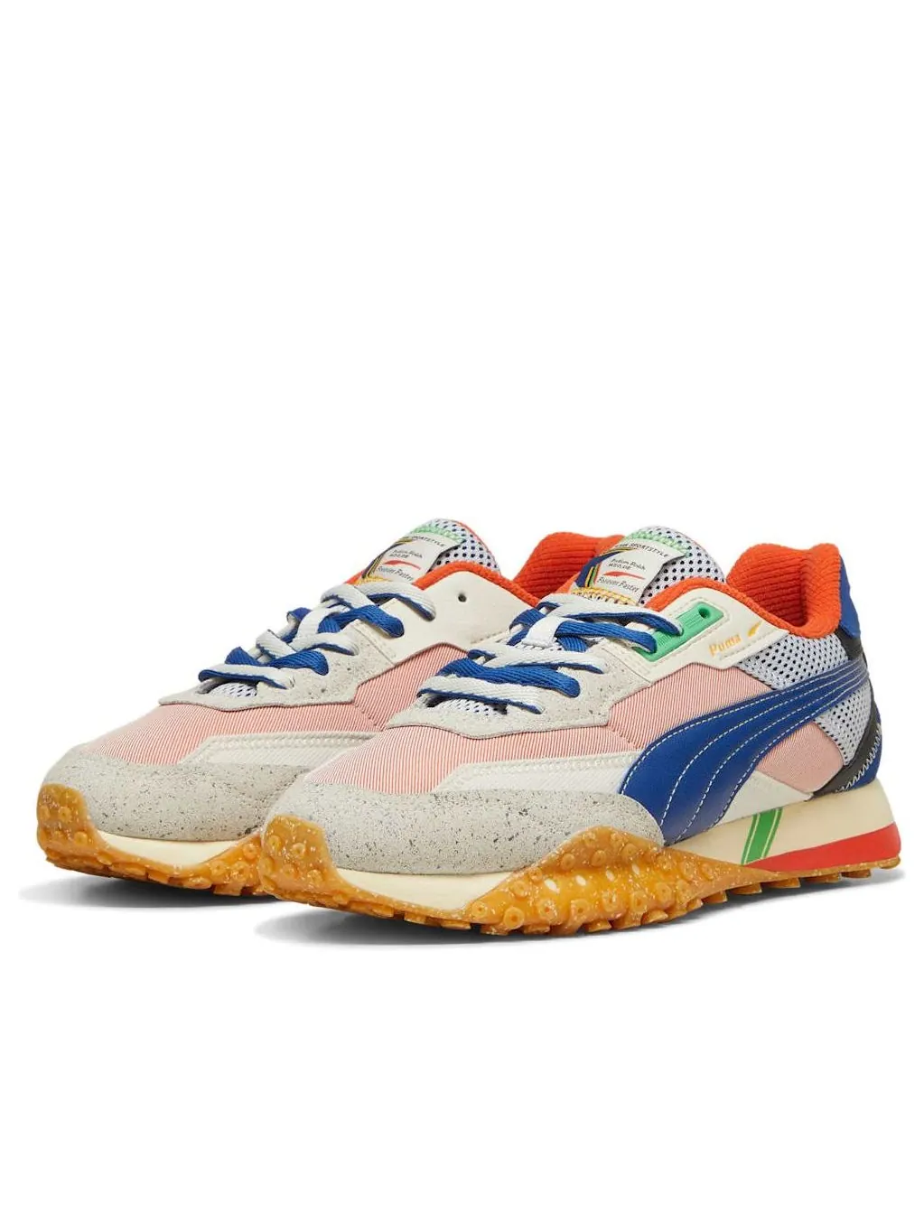 Кроссовки PUMA Blktop Rider Podium 'Alpine Snow Clyde Royal' — изображение 2 из 6, мульти