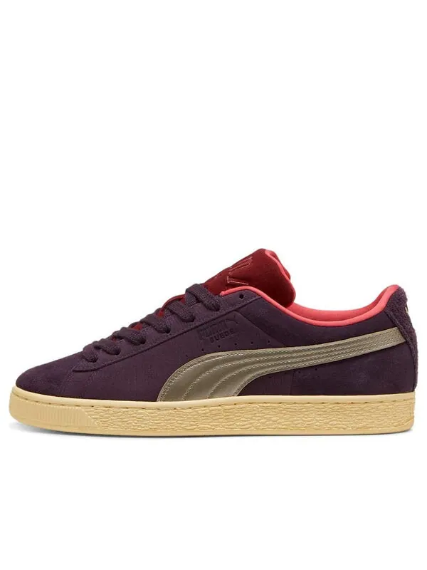 Кроссовки play loud suede 'midnight plum chamomile' Puma — изображение 1 из 4, желтый