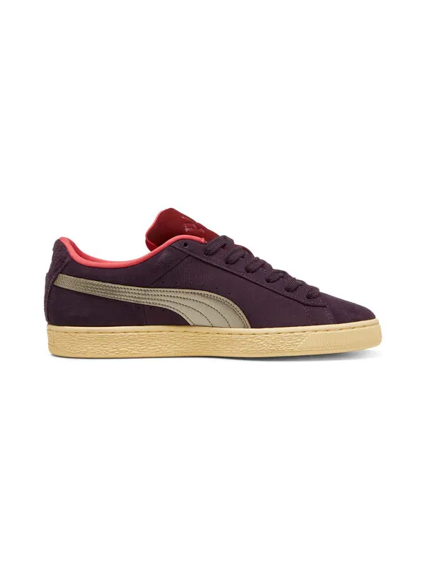 Кроссовки play loud suede 'midnight plum chamomile' Puma — изображение 2 из 4, желтый
