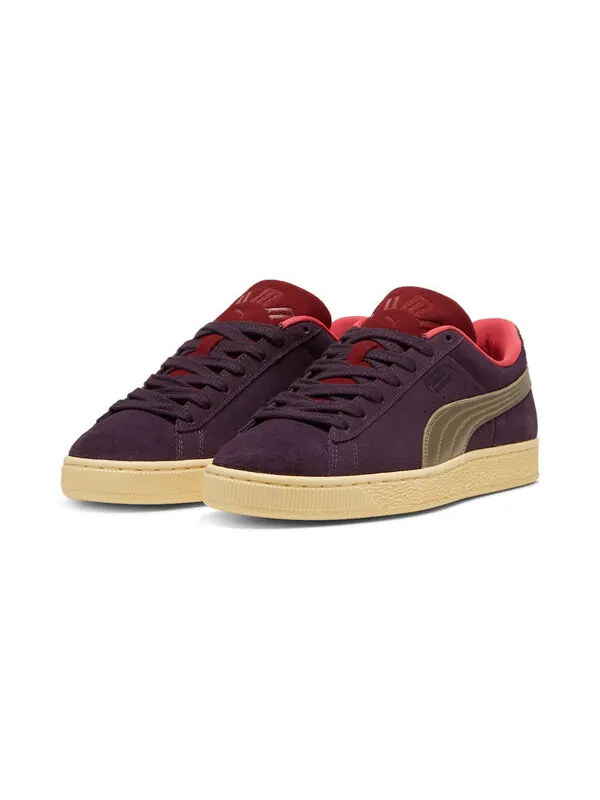 Кроссовки play loud suede 'midnight plum chamomile' Puma — изображение 3 из 4, желтый