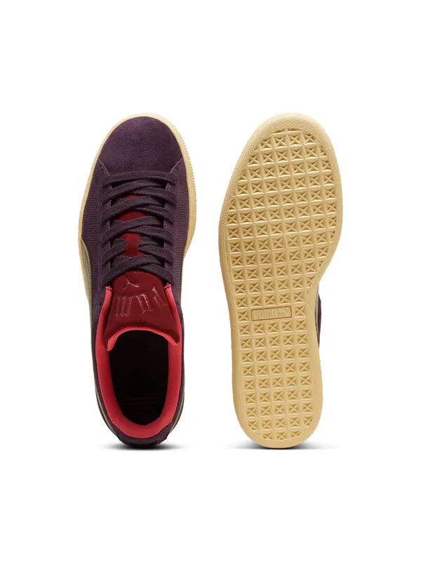 Кроссовки play loud suede 'midnight plum chamomile' Puma — изображение 4 из 4, желтый
