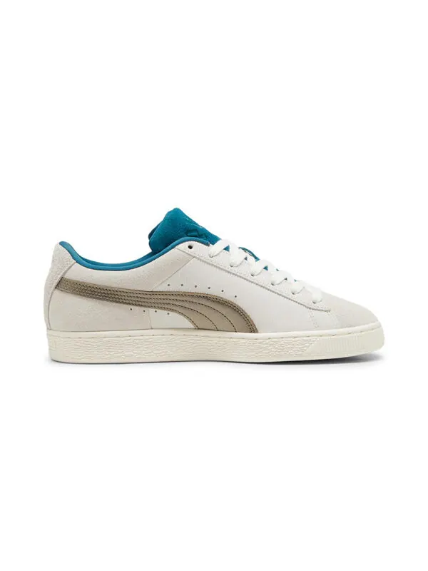 Кроссовки play loud suede 'warm white cold green' Puma — изображение 2 из 4, белый/зеленый