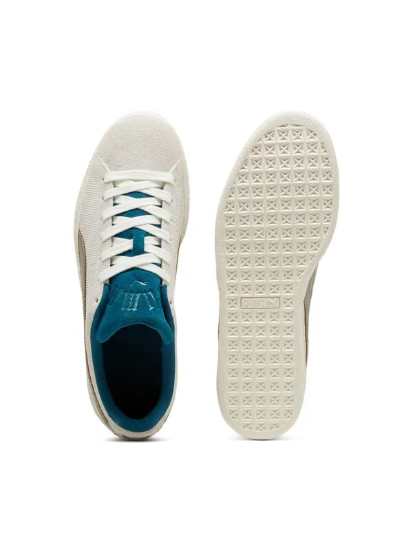 Кроссовки play loud suede 'warm white cold green' Puma — изображение 4 из 4, белый/зеленый