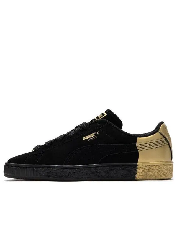 Кроссовки suede dance crew 'black gold metallic' Puma — изображение 1 из 4