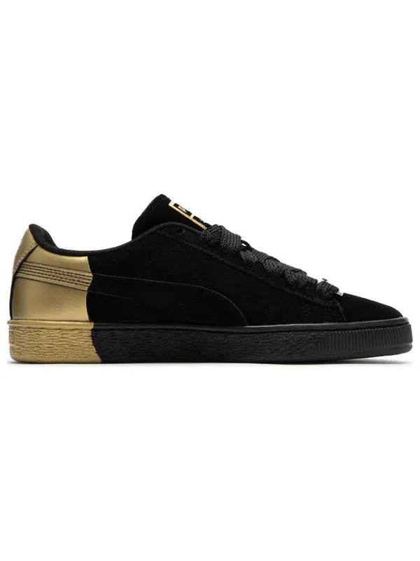 Кроссовки suede dance crew 'black gold metallic' Puma — изображение 2 из 4