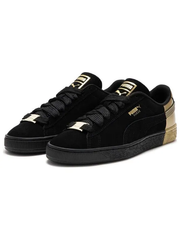Кроссовки suede dance crew 'black gold metallic' Puma — изображение 3 из 4