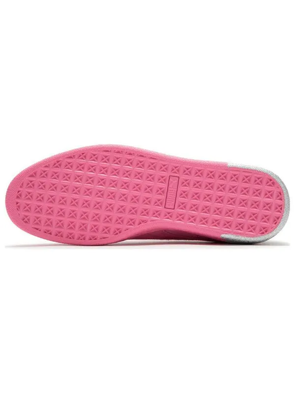 Кроссовки suede dance crew 'pink silver' Puma — изображение 4 из 4, розовый/серебристый
