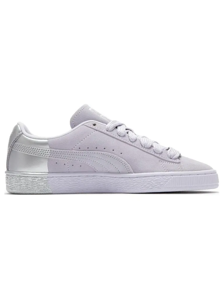 Кроссовки PUMA Suede Dance Crew 'Light Purple Silver' — изображение 2 из 5, серый