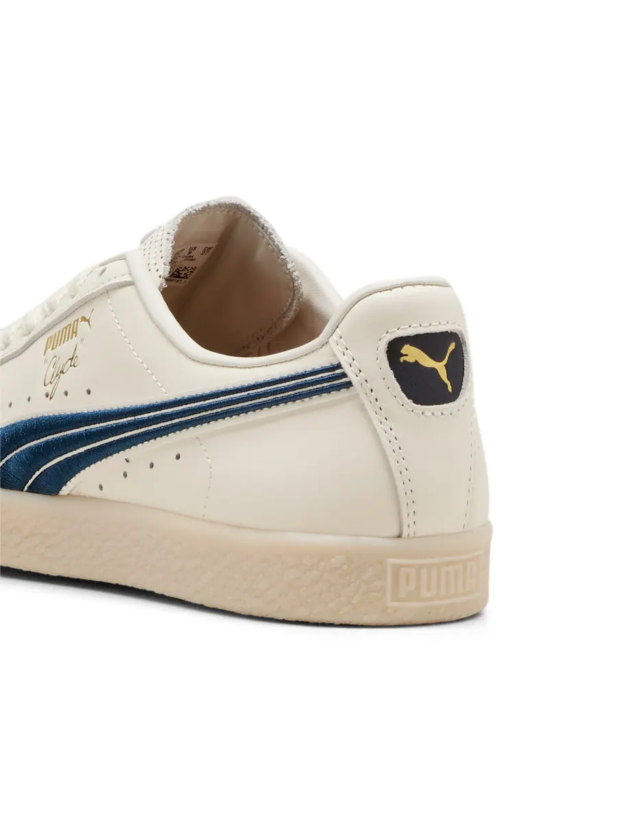 Кроссовки PUMA Clyde 'Warm White Parisian Night' — изображение 6 из 6, бежевый