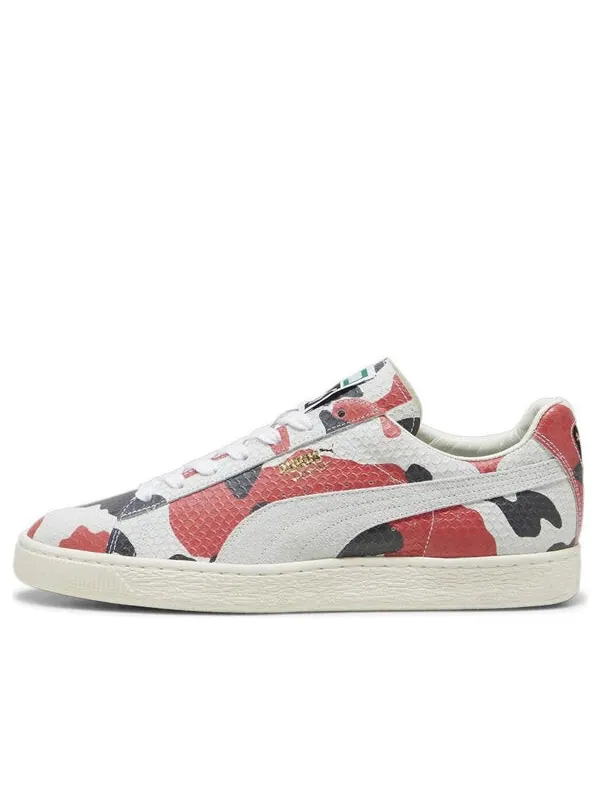 Кроссовки suede mij 'koi' Puma — изображение 1 из 4, белый/черный/красный