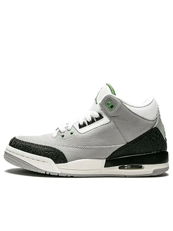 Кроссовки 3 ретро Air Jordan — изображение 1 из 4, серый/-черный-белый