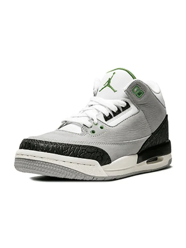 Кроссовки 3 ретро Air Jordan — изображение 2 из 4, серый/-черный-белый