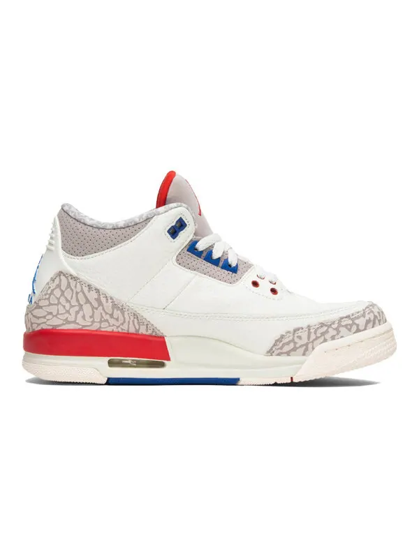 Кроссовки 3 ретро Air Jordan — изображение 2 из 4, белый