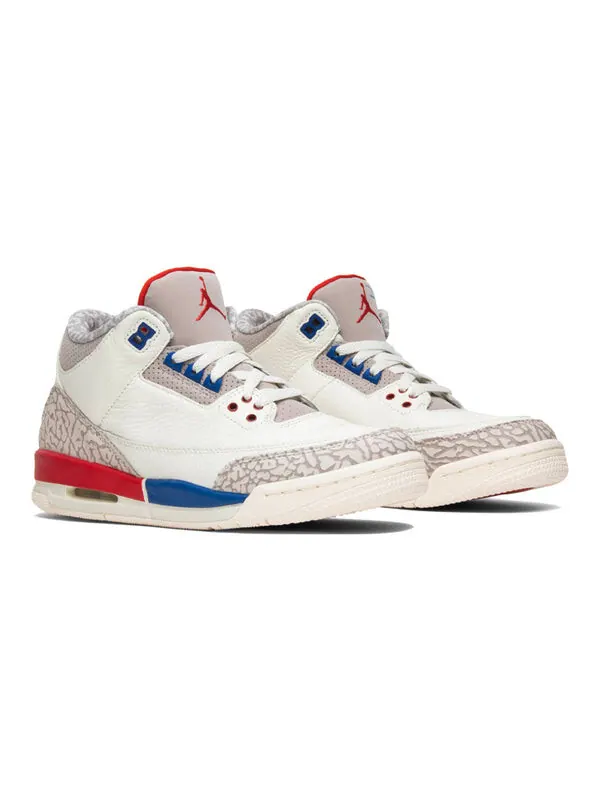 Кроссовки 3 ретро Air Jordan — изображение 3 из 4, белый