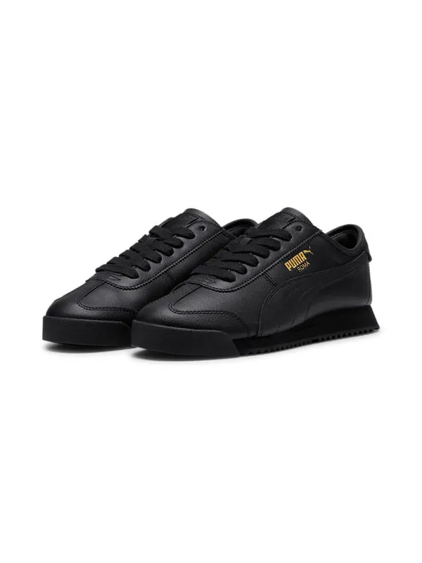 Кроссовки roma 68 revival 'black gold' Puma — изображение 3 из 4, черный/золотистый