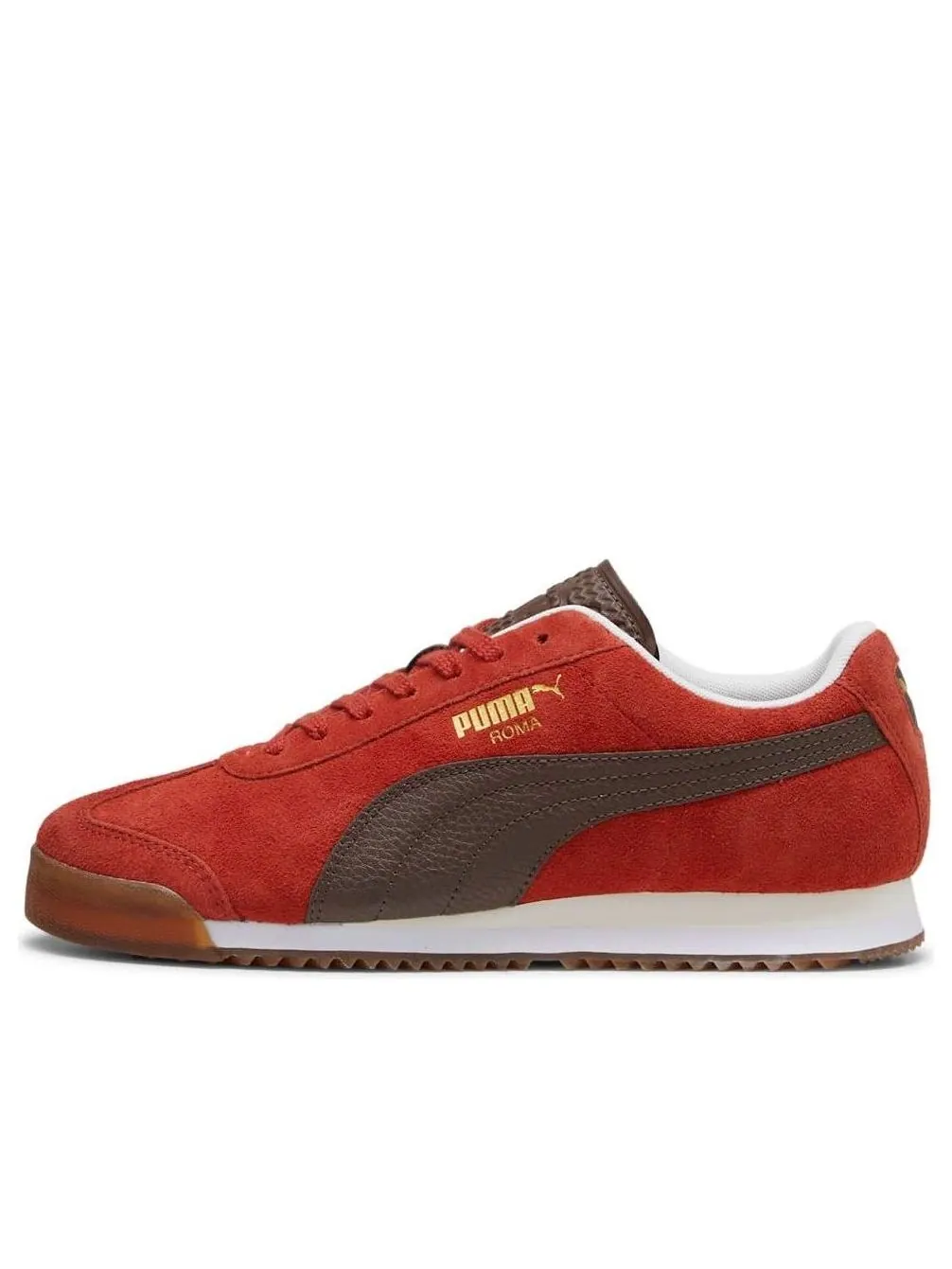 Кроссовки PUMA Roma Suede 'Mars Red Espresso Brown' — изображение 1 из 6, красный