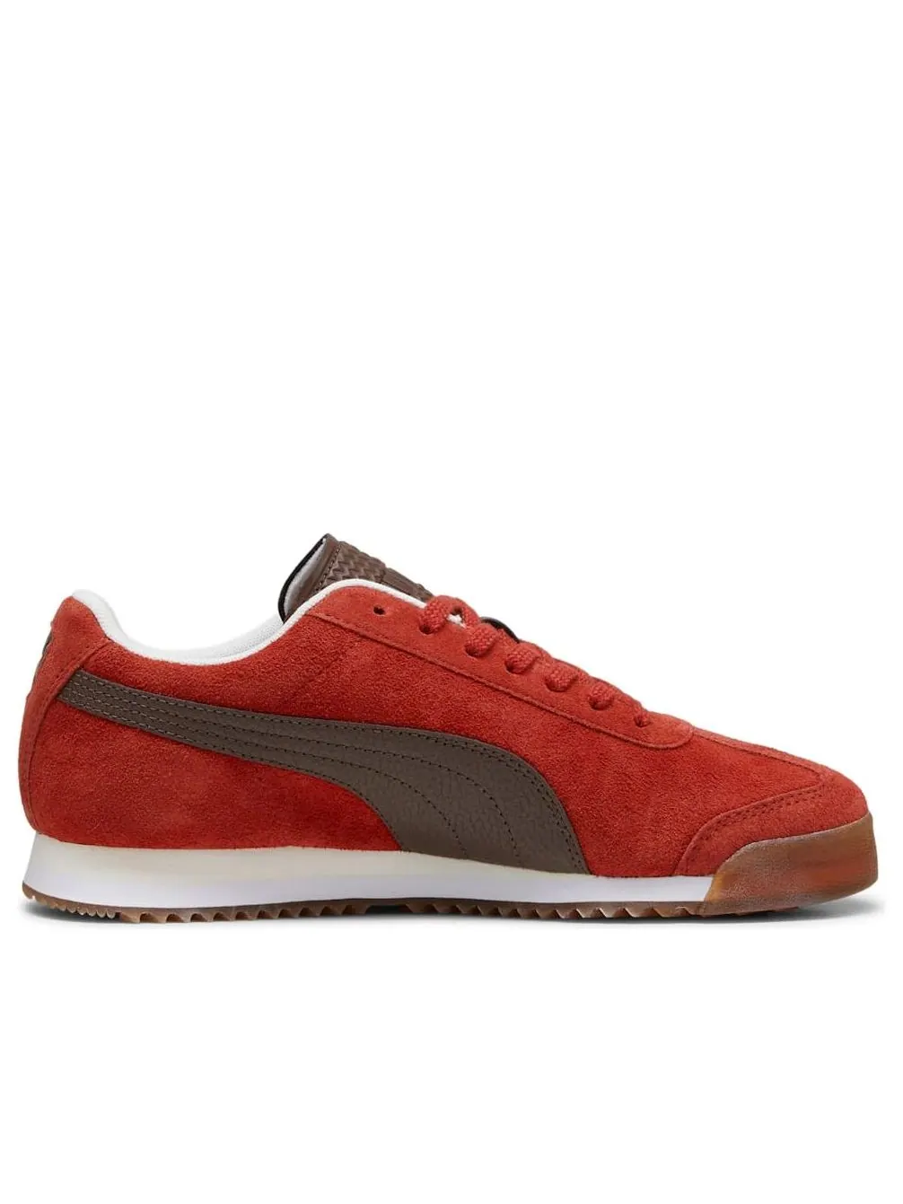 Кроссовки PUMA Roma Suede 'Mars Red Espresso Brown' — изображение 6 из 6, красный