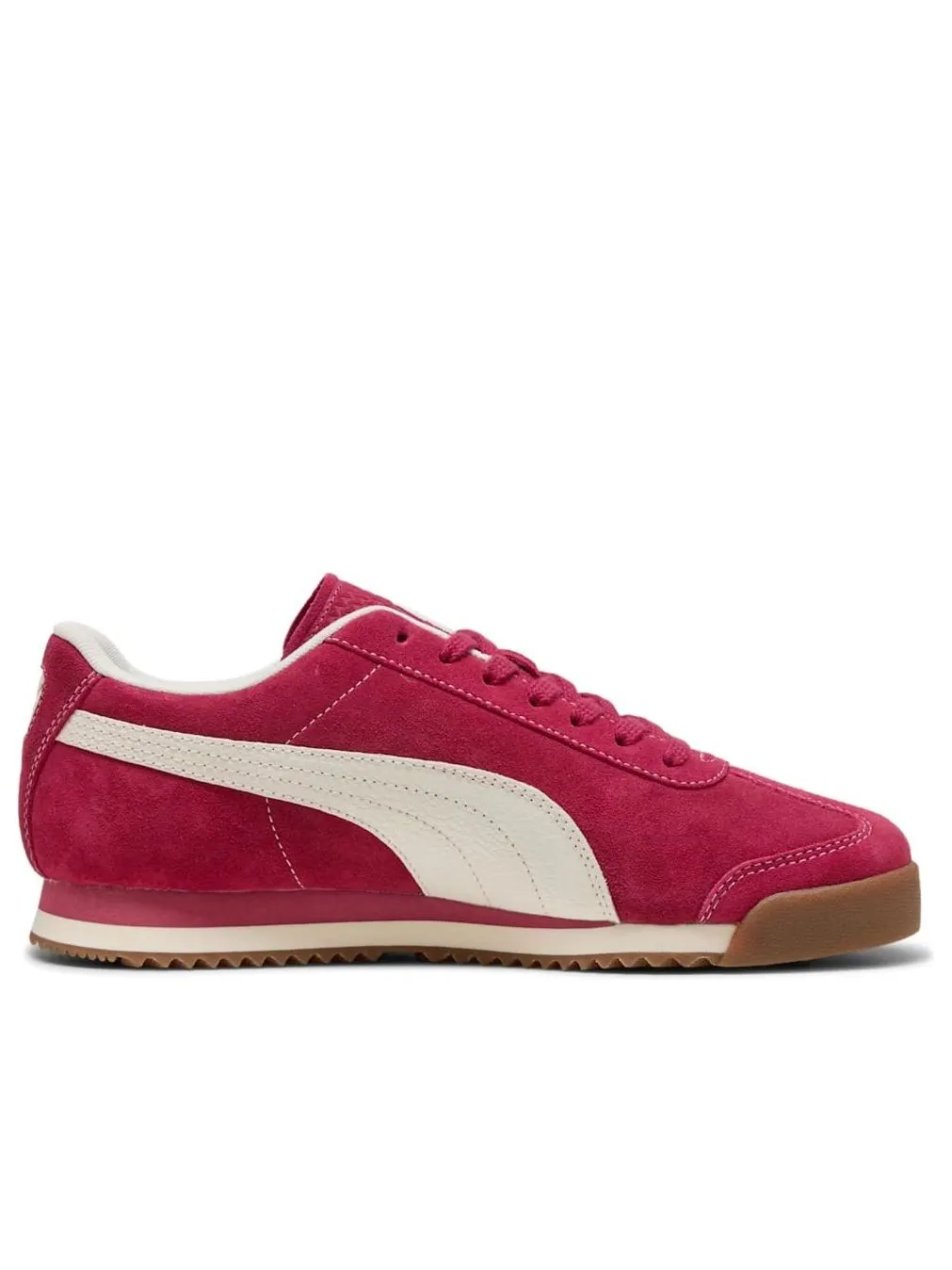 Кроссовки PUMA Roma Suede 'Port Warm White' — изображение 6 из 6, красный