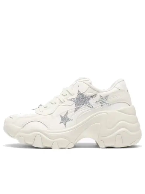 Кроссовки pulsar wedge star sneaker 'white silver' Puma — изображение 1 из 1, белый/серебристый
