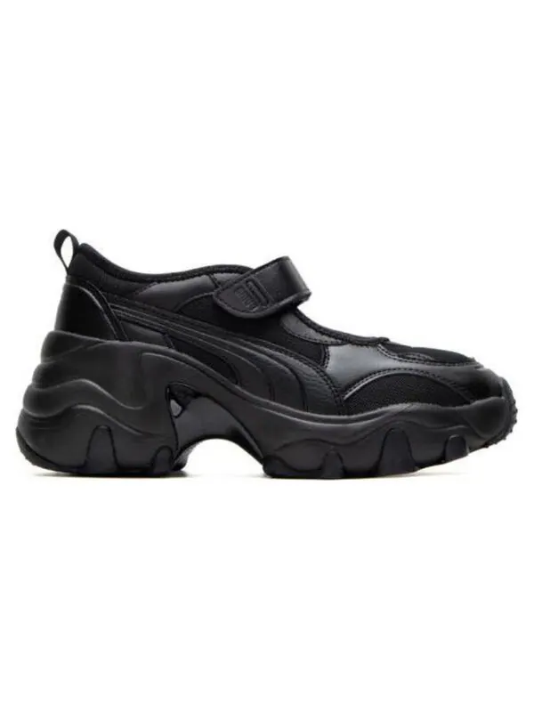 Сандалии pulsar wedge sandals 'black' Puma — изображение 2 из 4, черный