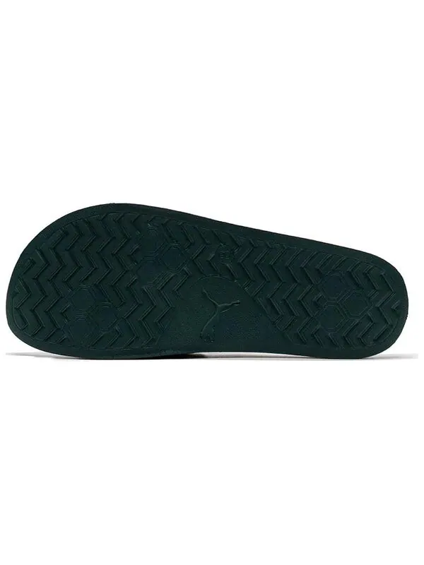 Тапочки leadcat slides 'green gold' Puma — изображение 4 из 4, зеленый/золотистый