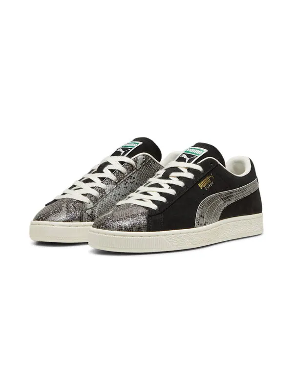 Кроссовки suede split 'black smoke grey' Puma — изображение 3 из 4