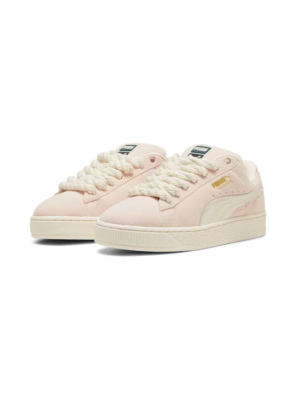 Кроссовки suede xl rope 'warm white island pink' Puma — изображение 3 из 4, белый/розовый