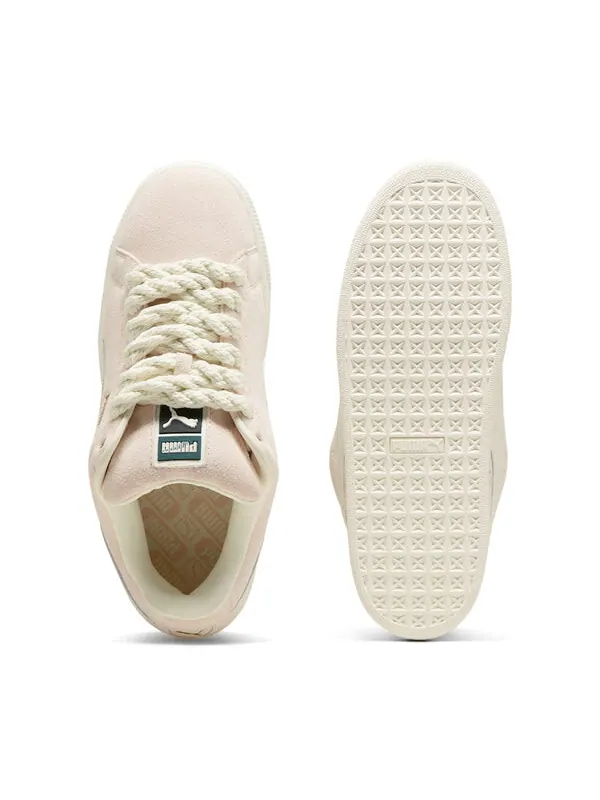 Кроссовки suede xl rope 'warm white island pink' Puma — изображение 4 из 4, белый/розовый